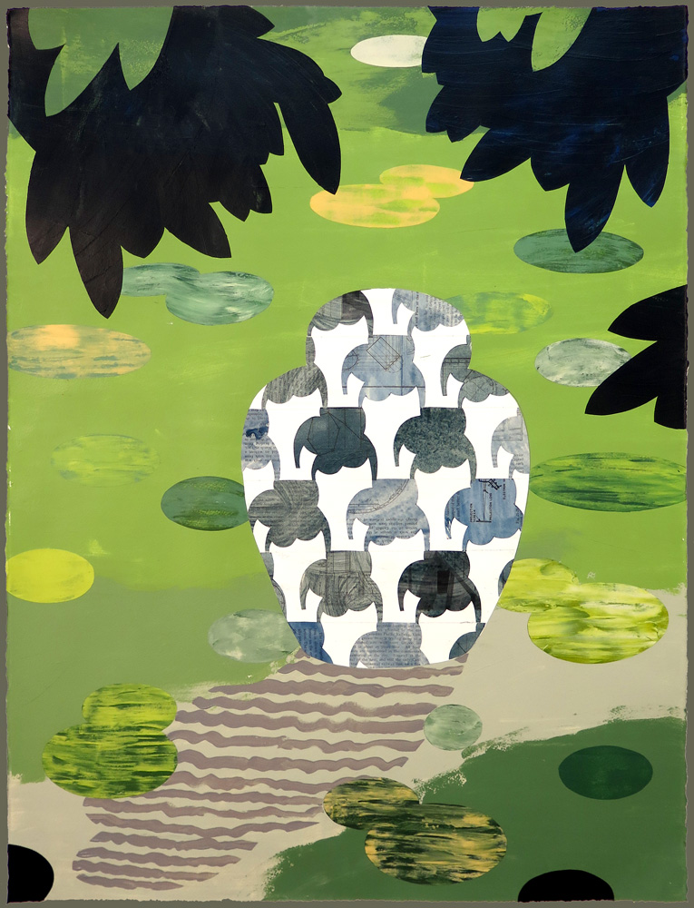 Ginger Jar in Dappled Glade