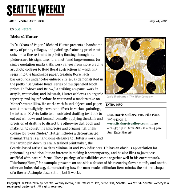 Seattle Weekly Review